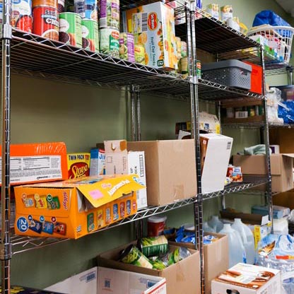 Pantry Of Food