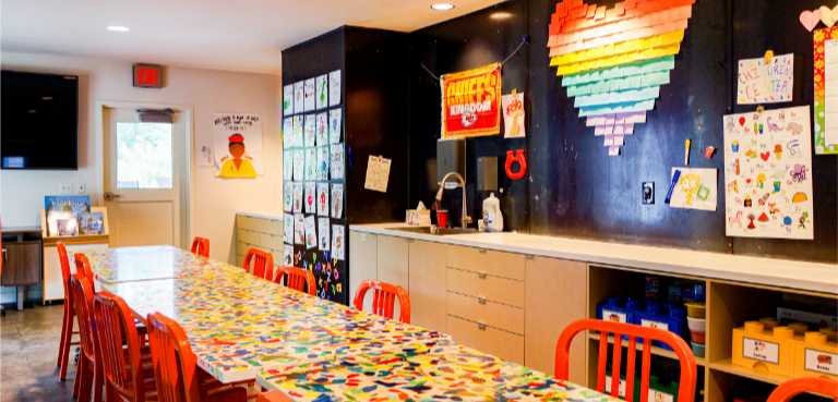 Children's Center locations Crafts Room