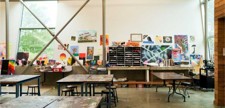 Synergy YRC Locations Art Shelves